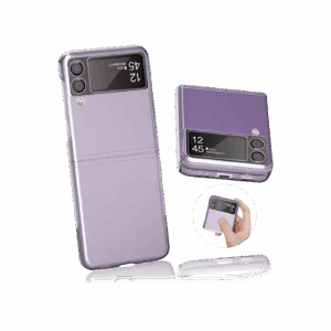 CrystalGuard™ - Capa Transparente Premium Para Galaxy Z Flip 4