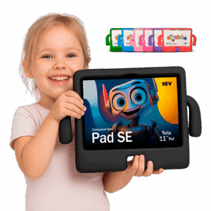 Mãozinha™ - Capa Infantil para Tablet Redmi Pad Se Tela 11''