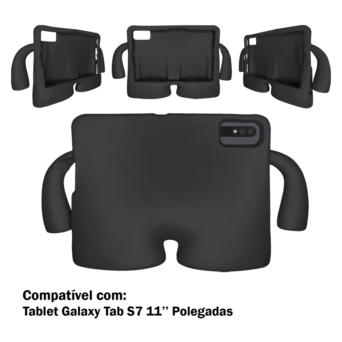 Mãozinha™ - Capa Infantil para Tablet Galaxy S7 Tela 11'' - Imagem 9