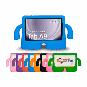 Mãozinha™ - Capa Infantil para Tablet Galaxy A9 Tela 8.7''