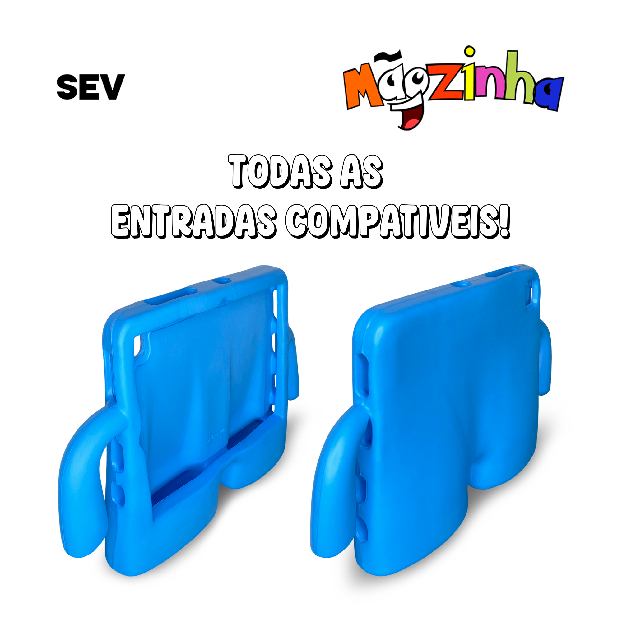 Mãozinha™ - Capa Infantil para Tablet Galaxy S6 Lite Tela 10.4'' - Imagem 9