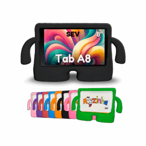 Mãozinha™ - Capa Infantil para Tablet Galaxy A8 Tela 8.0''