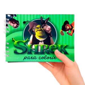 Livro de Desenho Colorindo Shrek