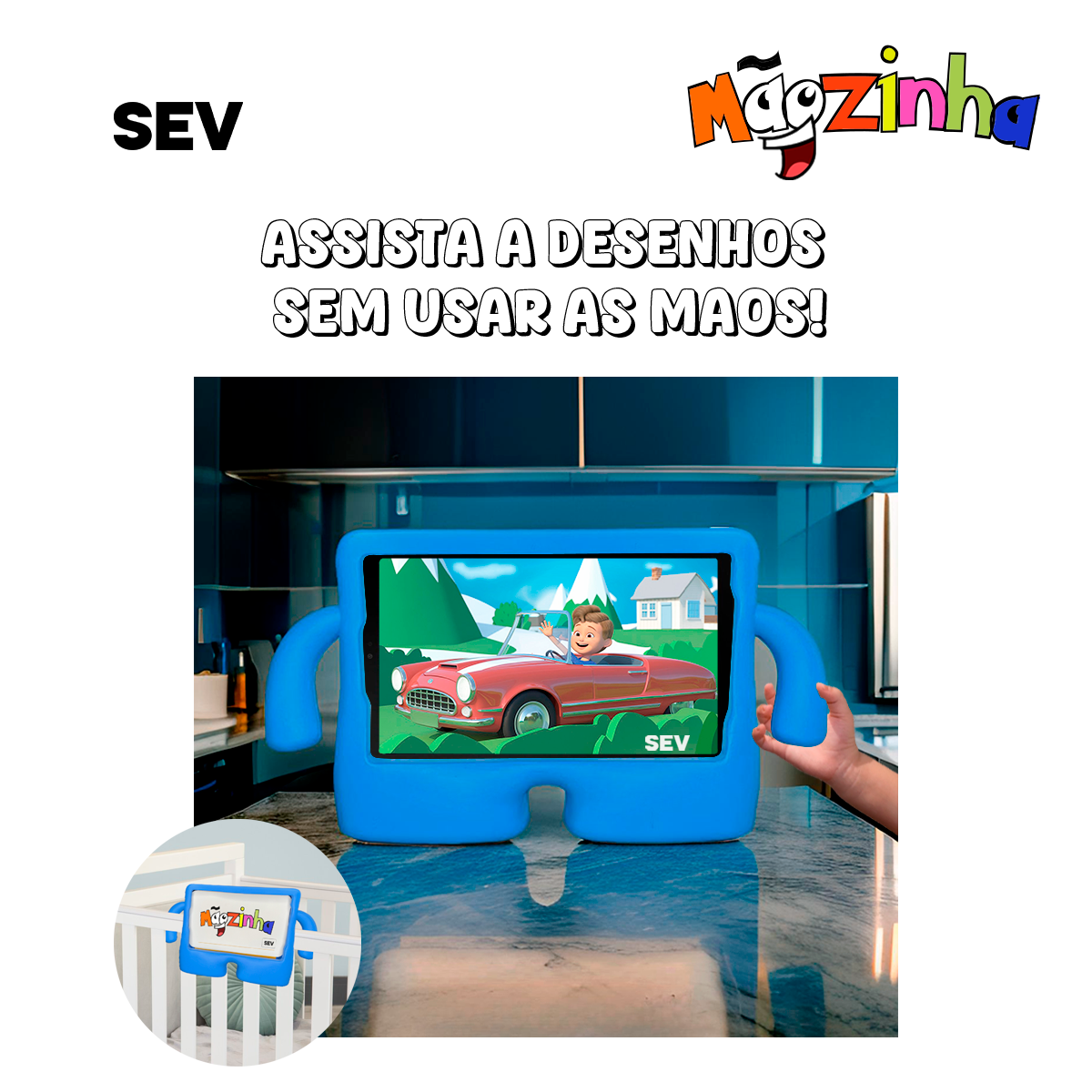 Capinha Infantil Para Tablet Galaxy Tab A 10.1 Polegadas - Imagem 3