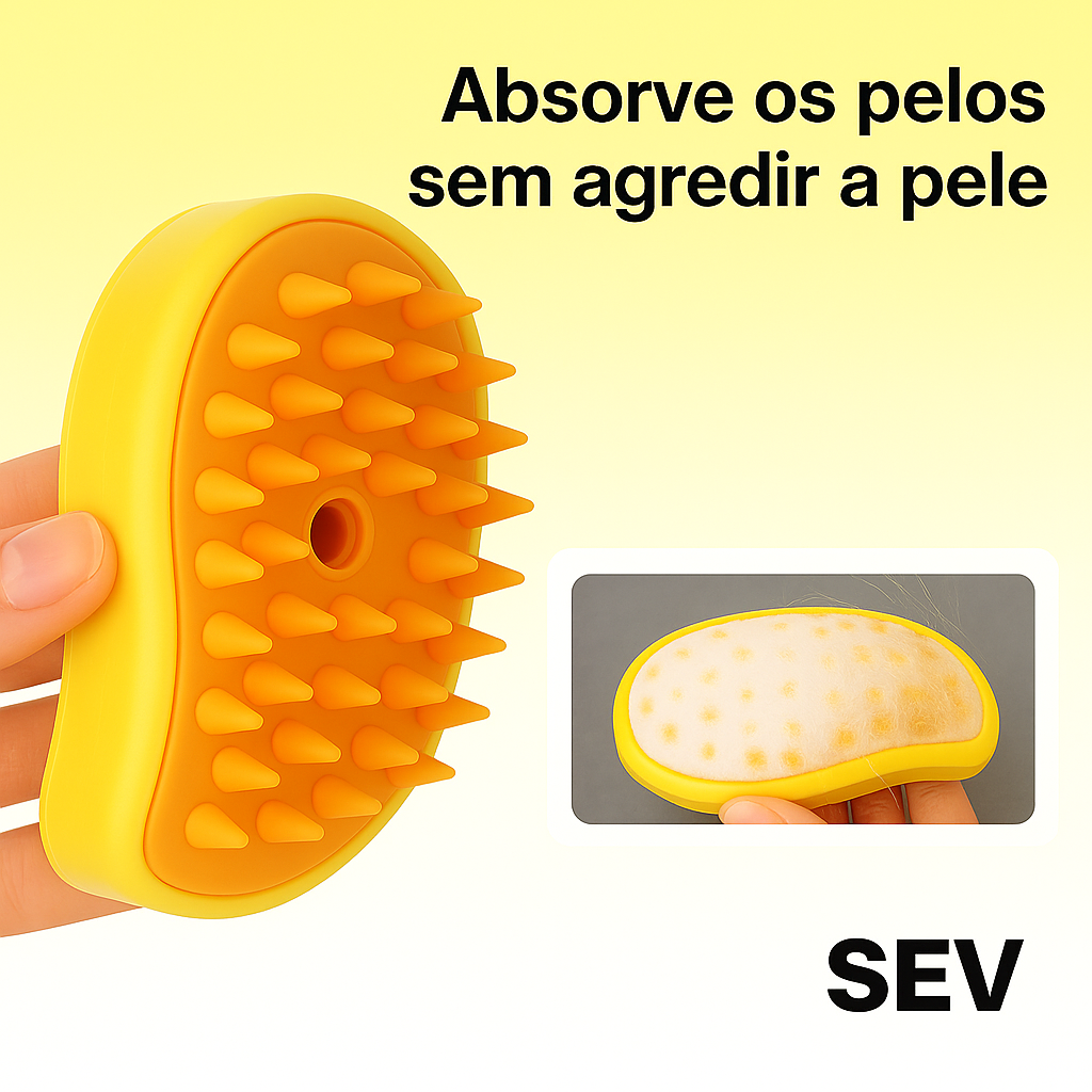 Escova Recarregável Removedor de Pelo Pet - Imagem 2