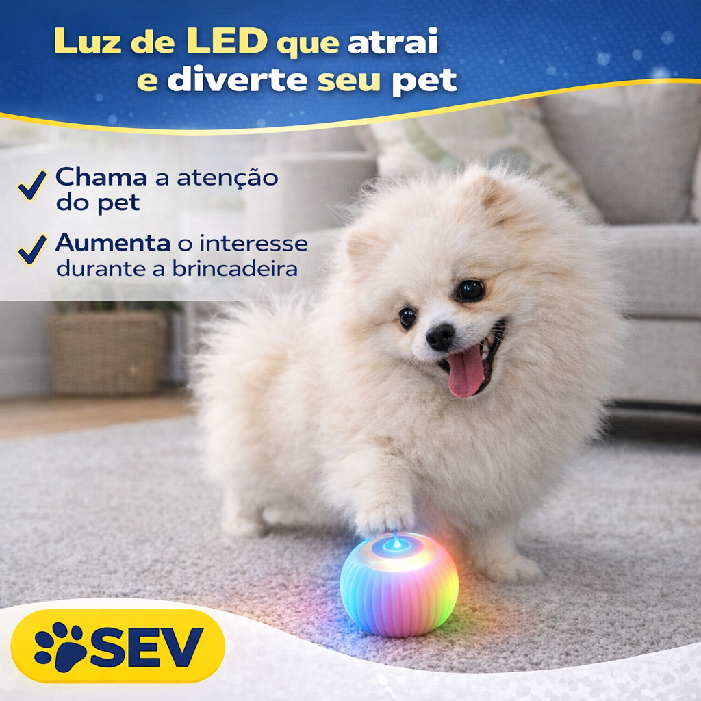 Bolinha Giratória Para Pet Inteligente - Imagem 7